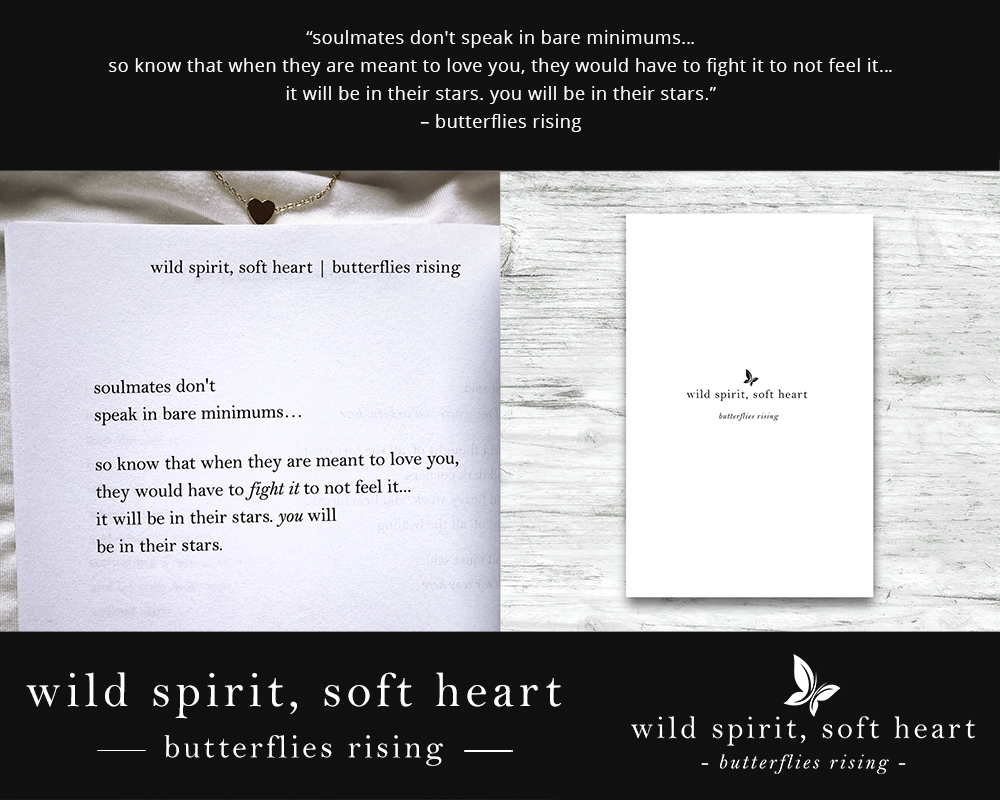 soulmates don't speak in bare minimums